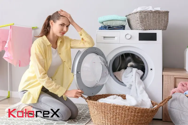 خشک نکردن لباسشویی بعد از پایان شستشو