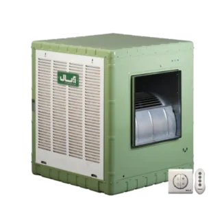 کولر آبی پشت بامی (مجهز به کلید الکترونیک و ریموت) مدل AC55R