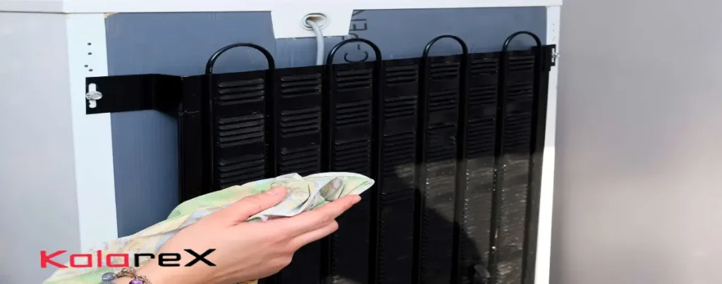 تمیز کردن کندانسور و قسمت پشت یخچال