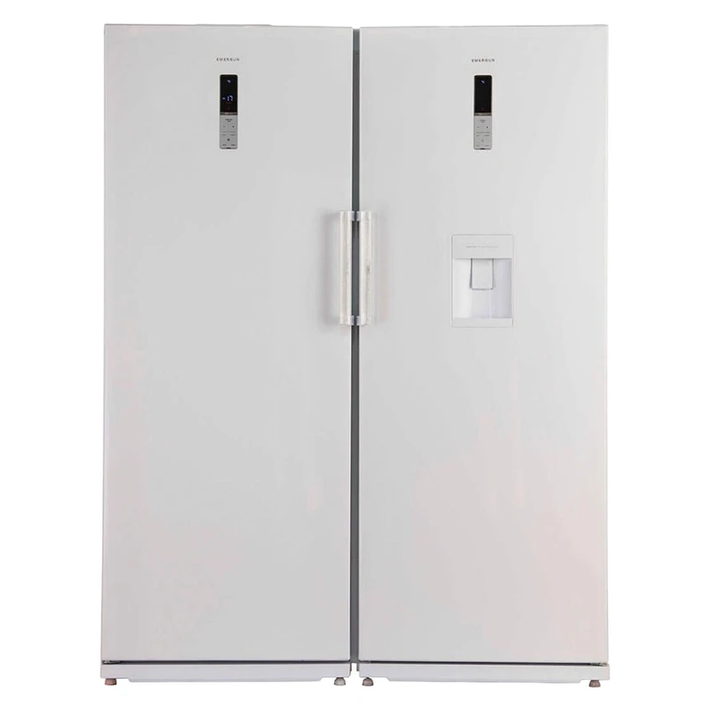 یخچال فریزر برند امرسان دوقلو ۱۶ فوت سفید